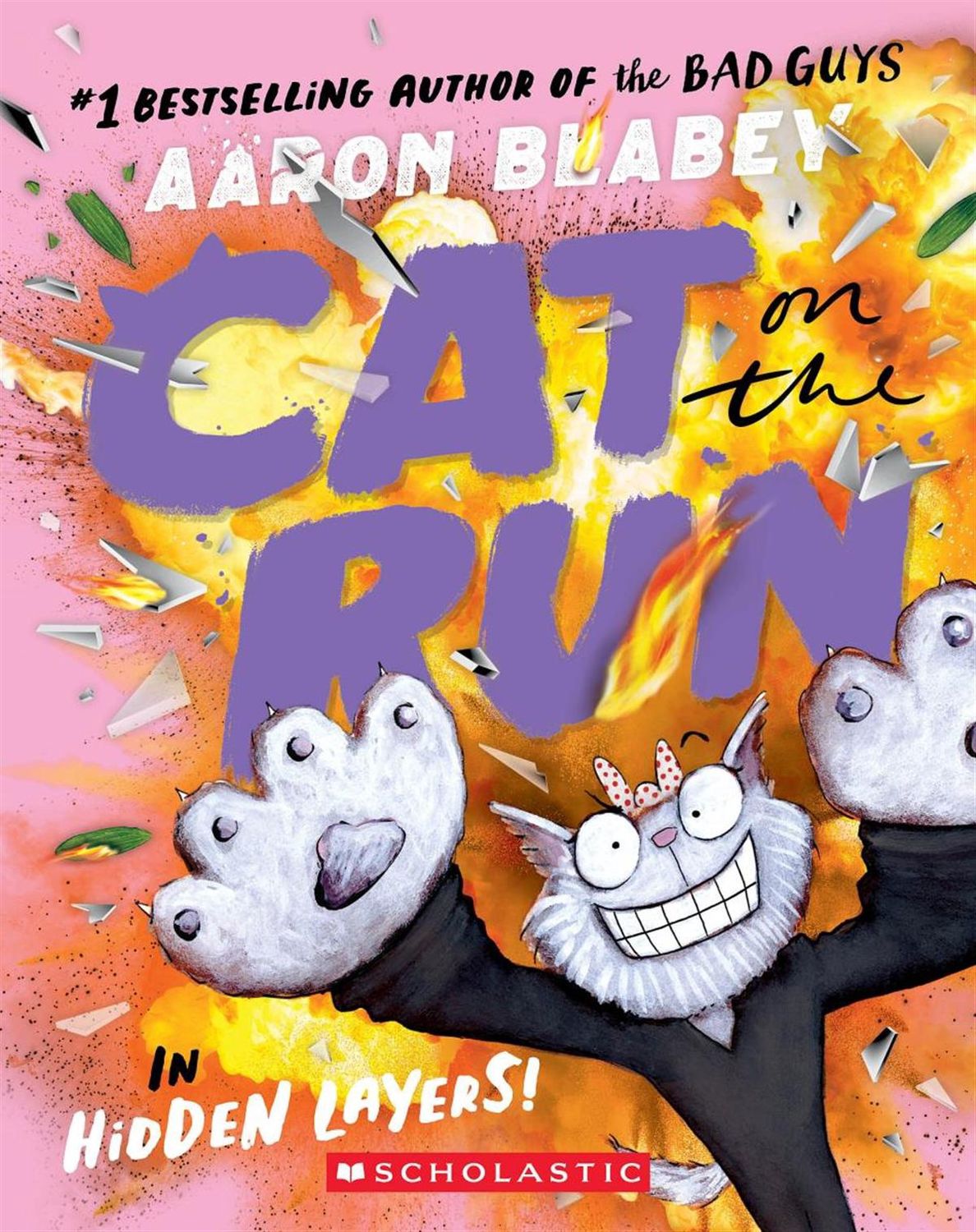 Cat on the Run # 3: Hidden Layers! by Aaron Blabey