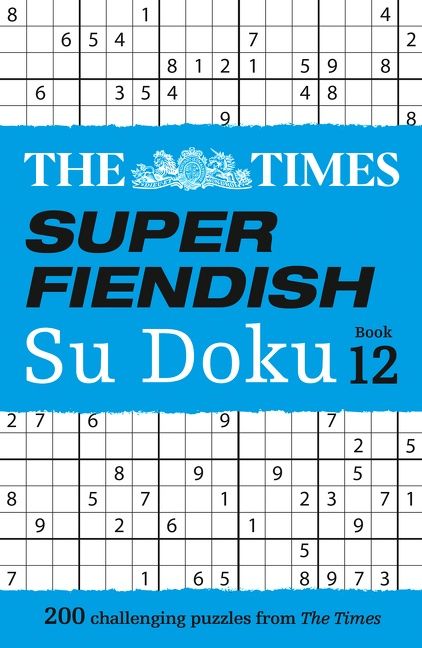 The Times Super Fiendish Su Doku Book 12