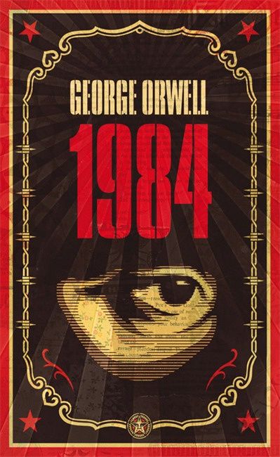 1984 by George Orwell- mass market