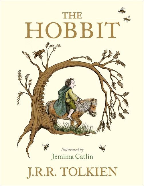 The Colour Illustrated Hobbit by J. R. R. Tolkien illustrated by Jemima Catlin