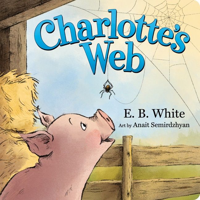 Charlotte&#39;s Web Board Book by E. B White
