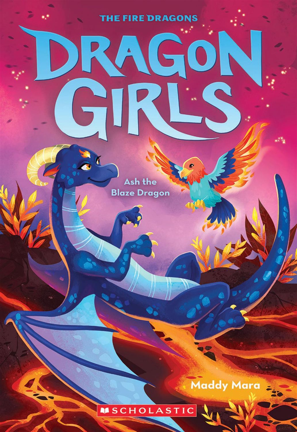 Dragon Girls #17: Ash the Blaze Dragon by Maddy Mara