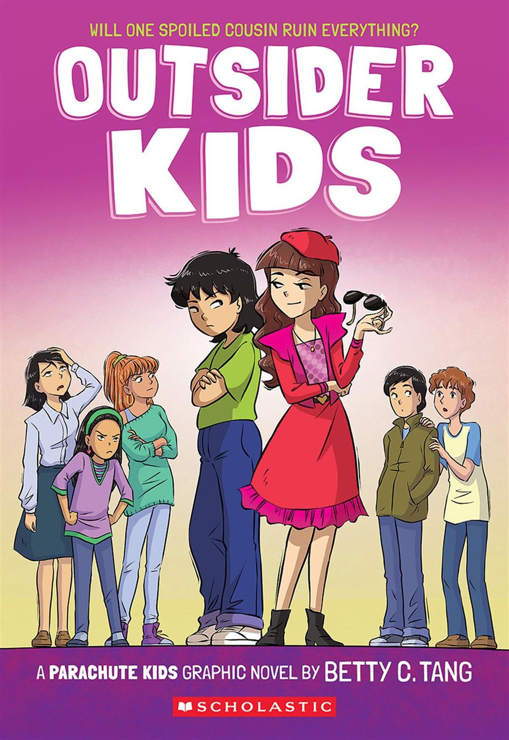 Outsider Kids: A Parachute Kids Graphic Novel (Parachute Kids #2) by Betty C. Tang