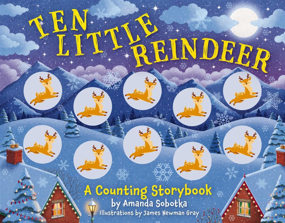 Ten Little Reindeer by Amanda Sobotka