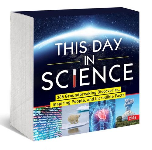 2026 This Day in Science Boxed Calendar