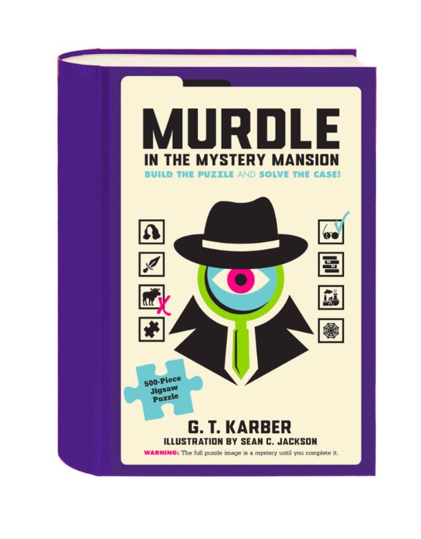 Murdle in the Mystery Mansion 500-Piece Jigsaw Puzzle