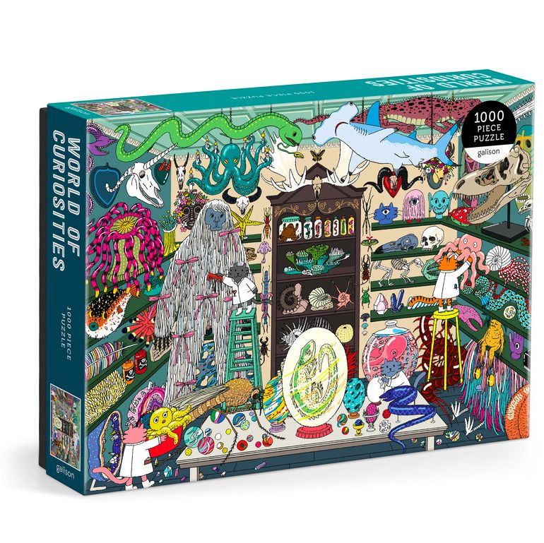 World of Curiosities 1000 Piece Puzzle by Hyesu Lee