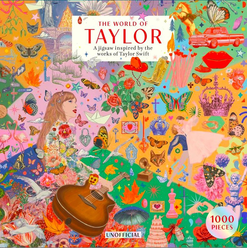 The World of Taylor An unofficial 1000-piece jigsaw puzzle by Anna Higgie