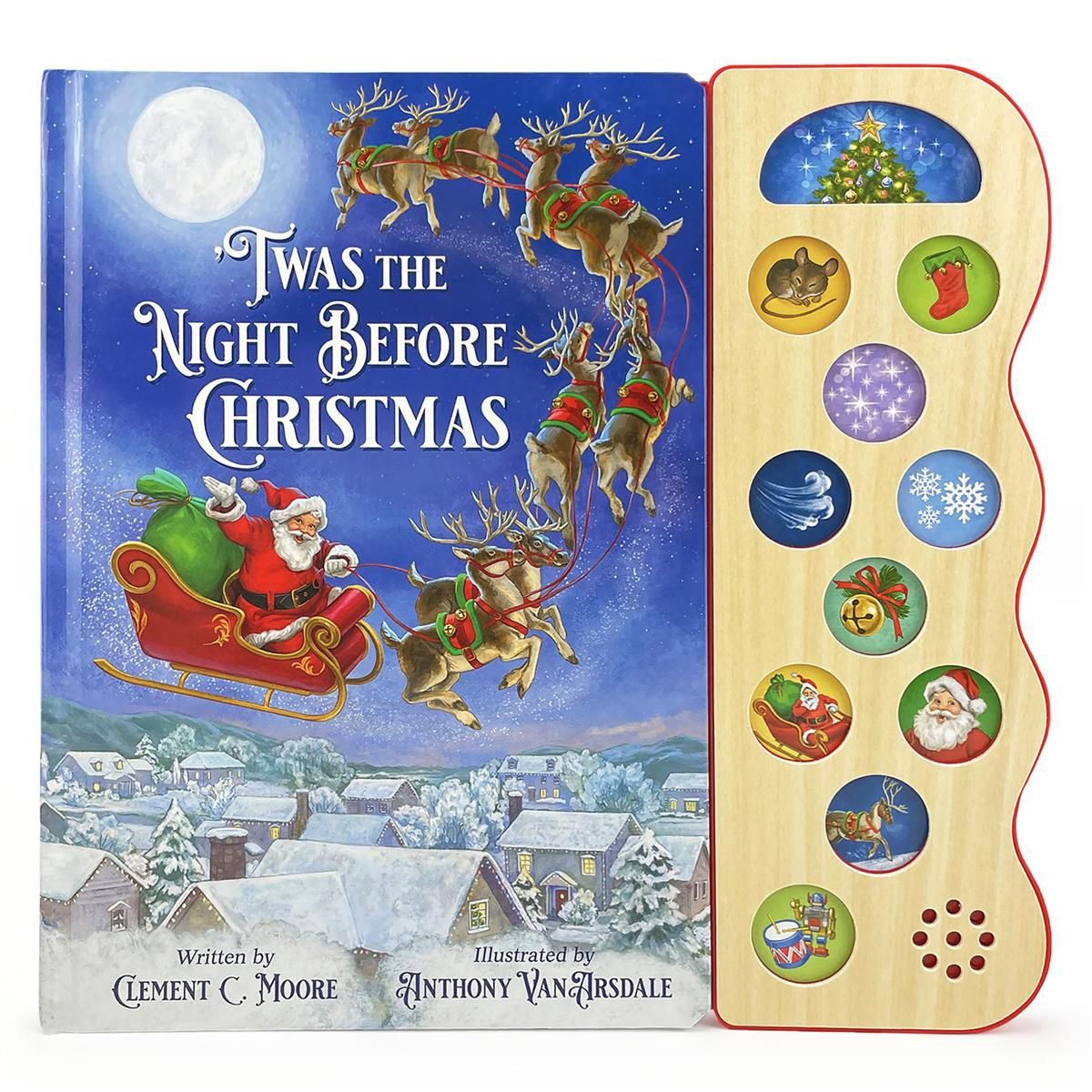 'Twas the Night Before Christmas Sound Story illustrated by Anthony VanArsdale