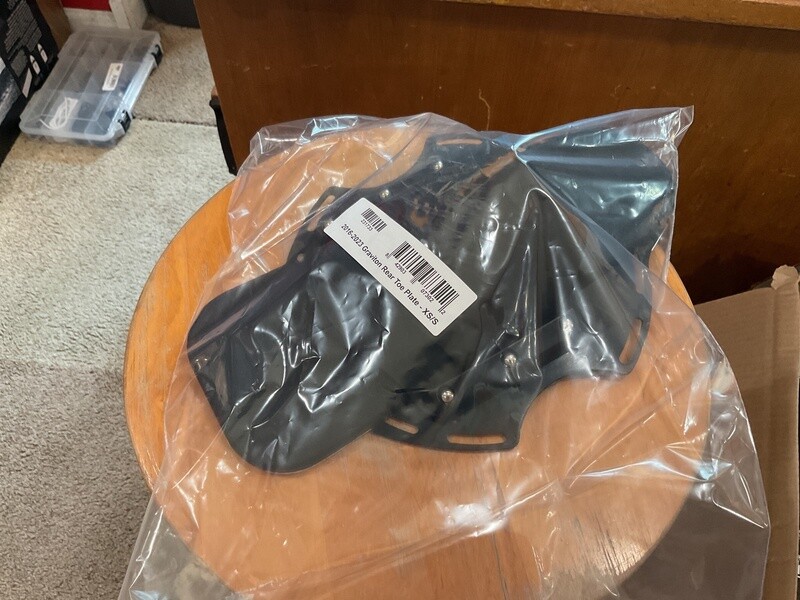 Radar 2016-2023 Graviton Rear Toe Plate XS/S