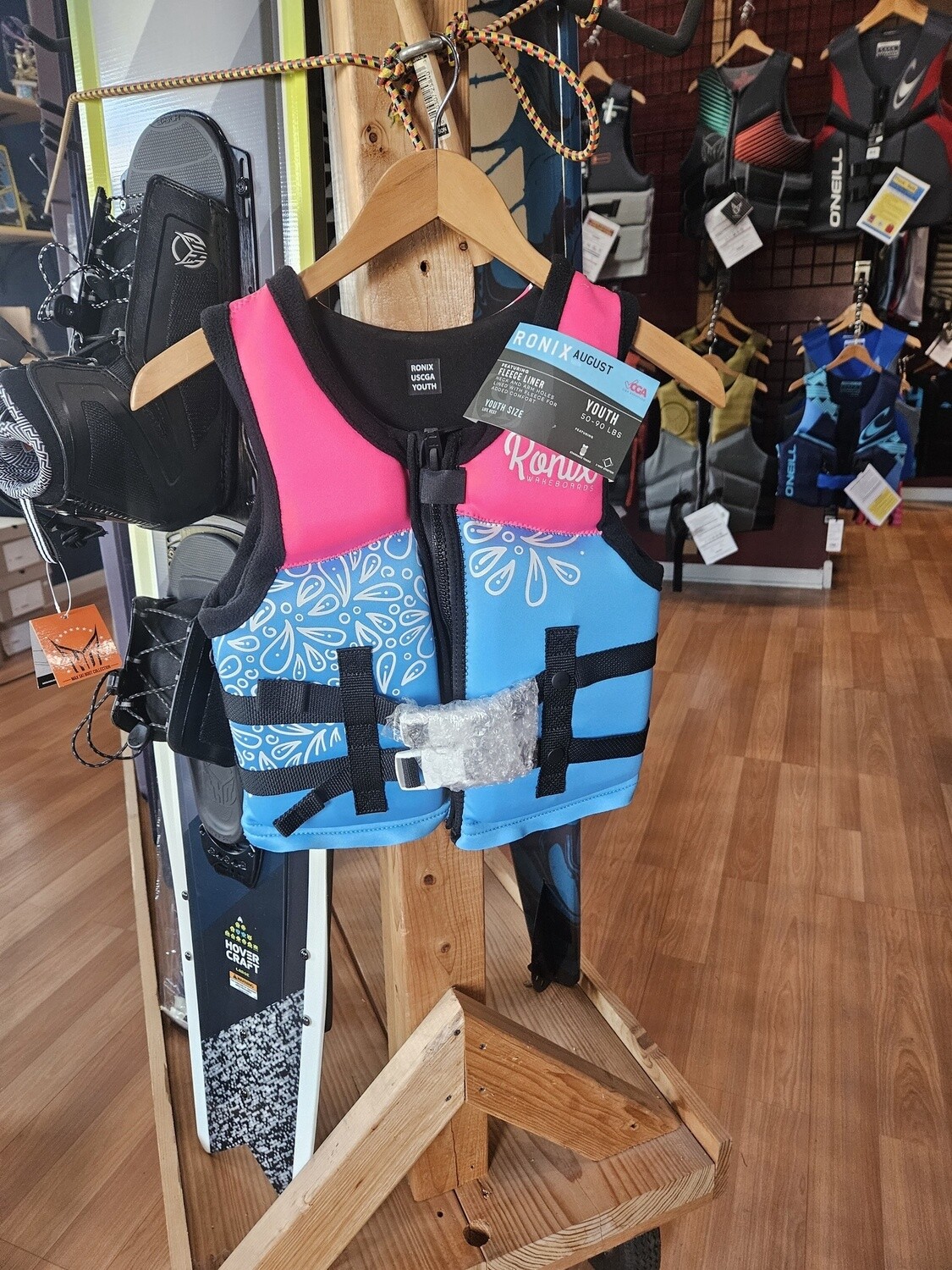Ronix August Girls CGA Life Vest (50lbs - 90lbs)