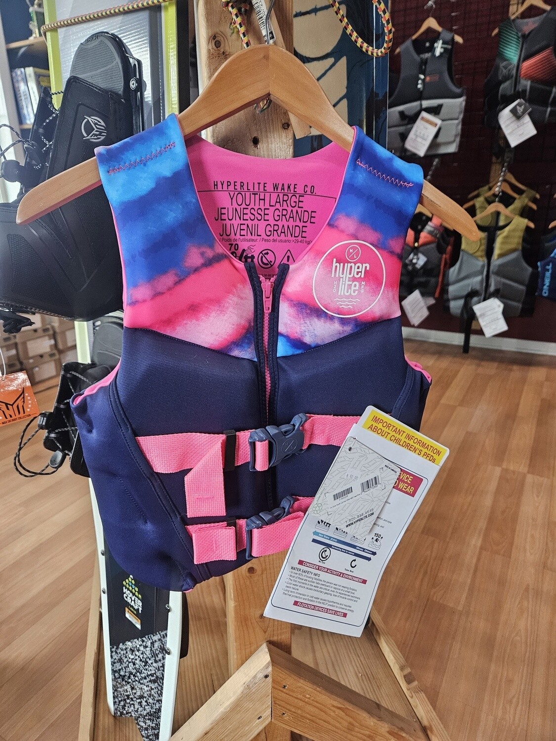 Hyperlite Girlz Youth LG Indy CGA Vest (64lbs - 88lbs)