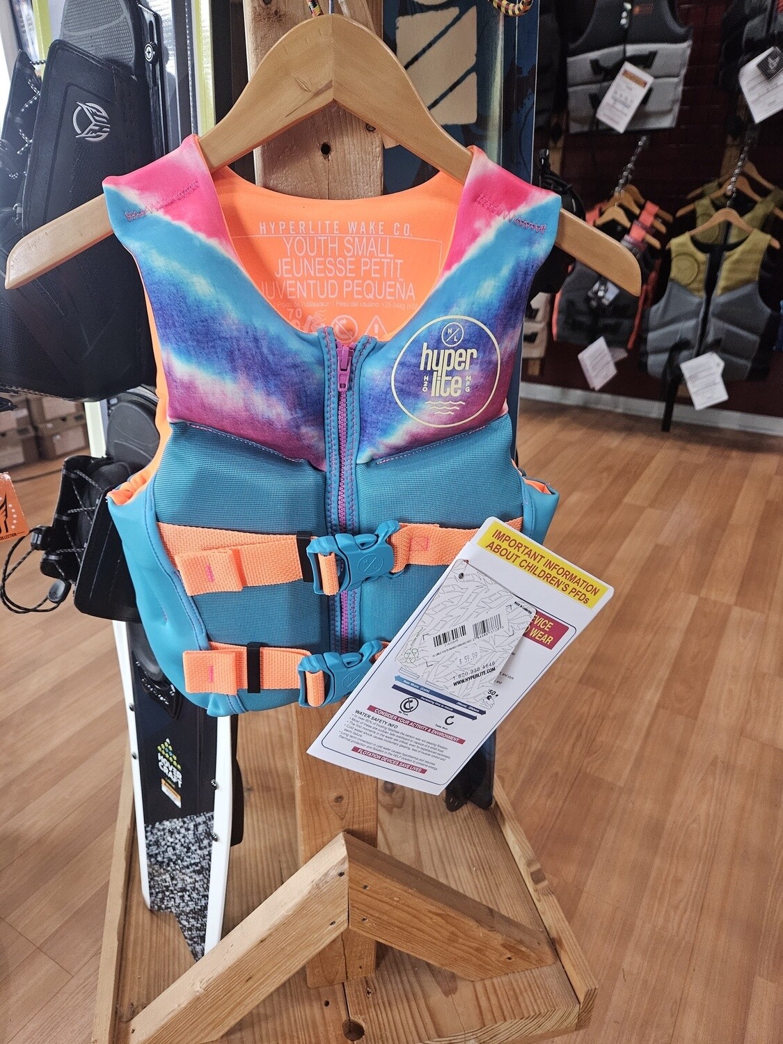 Hyperlite Girlz Youth Small Indy Vest (55lbs - 75lbs)