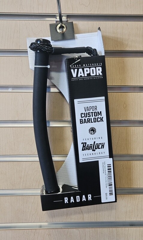 Radar Vapor Barlock - 13&quot; Arc Handle 1.062 Black/White