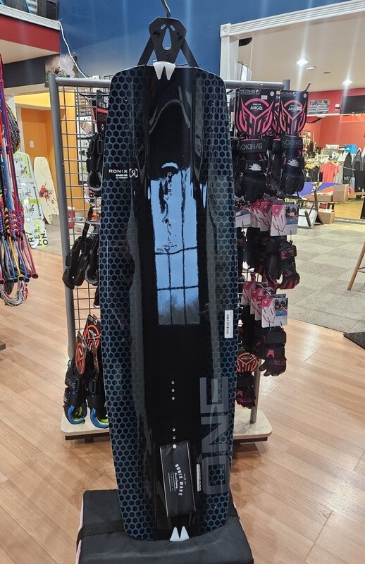 2023 Ronix One Blackout Tech Black/ Azure Honeycomb - 142