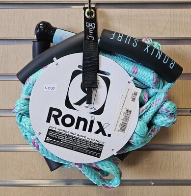 Ronix Women’s Bungee Surf Rope Pink 25 ft