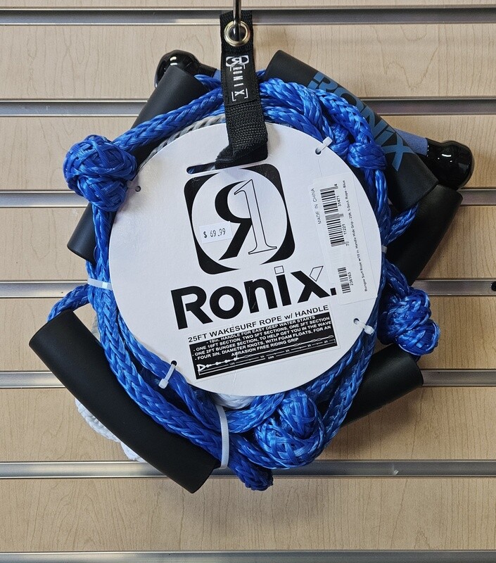Ronix Surf Rope w Handle Blue