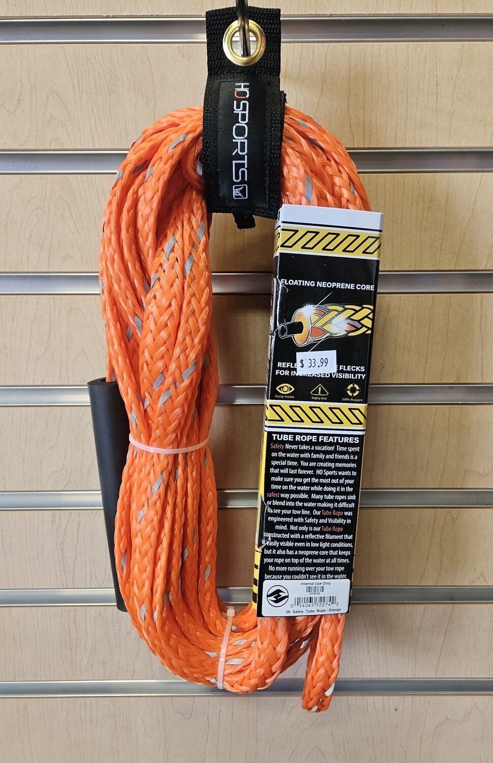 Accurate 2k Safety Tube Rope - Orange