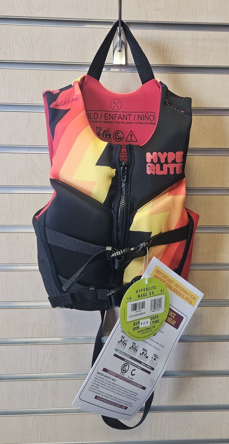 Hyperlite Boyz Child Indy Vest (33lbs to 55lbs)