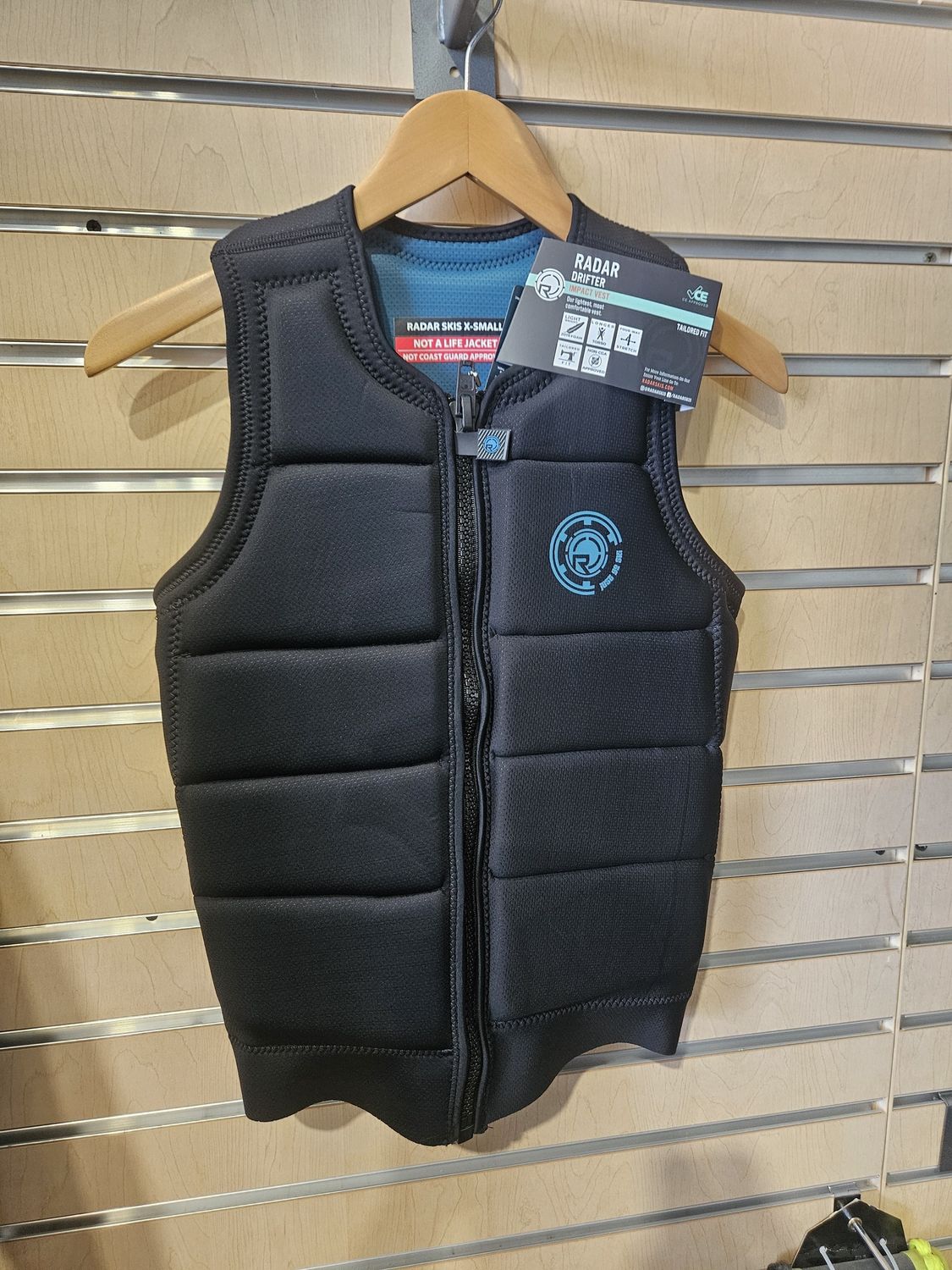 Radar Drifter Impact Vest, Size: X-Small
