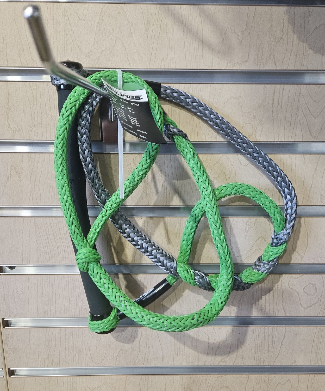 S-Line Slalom TLE Arc Handle 12&quot; x 1&quot;, Color: Green