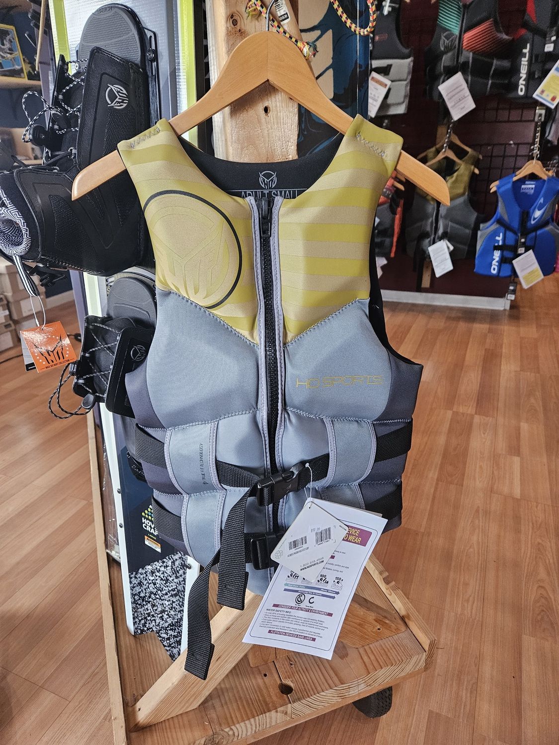 HO Men's Pheonix Neo Vest - Grey, Size: Small
