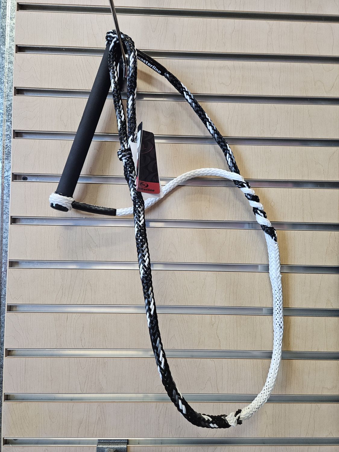 Masterline Custom Handle 12" x 1.062", Colour: Blk/Wht