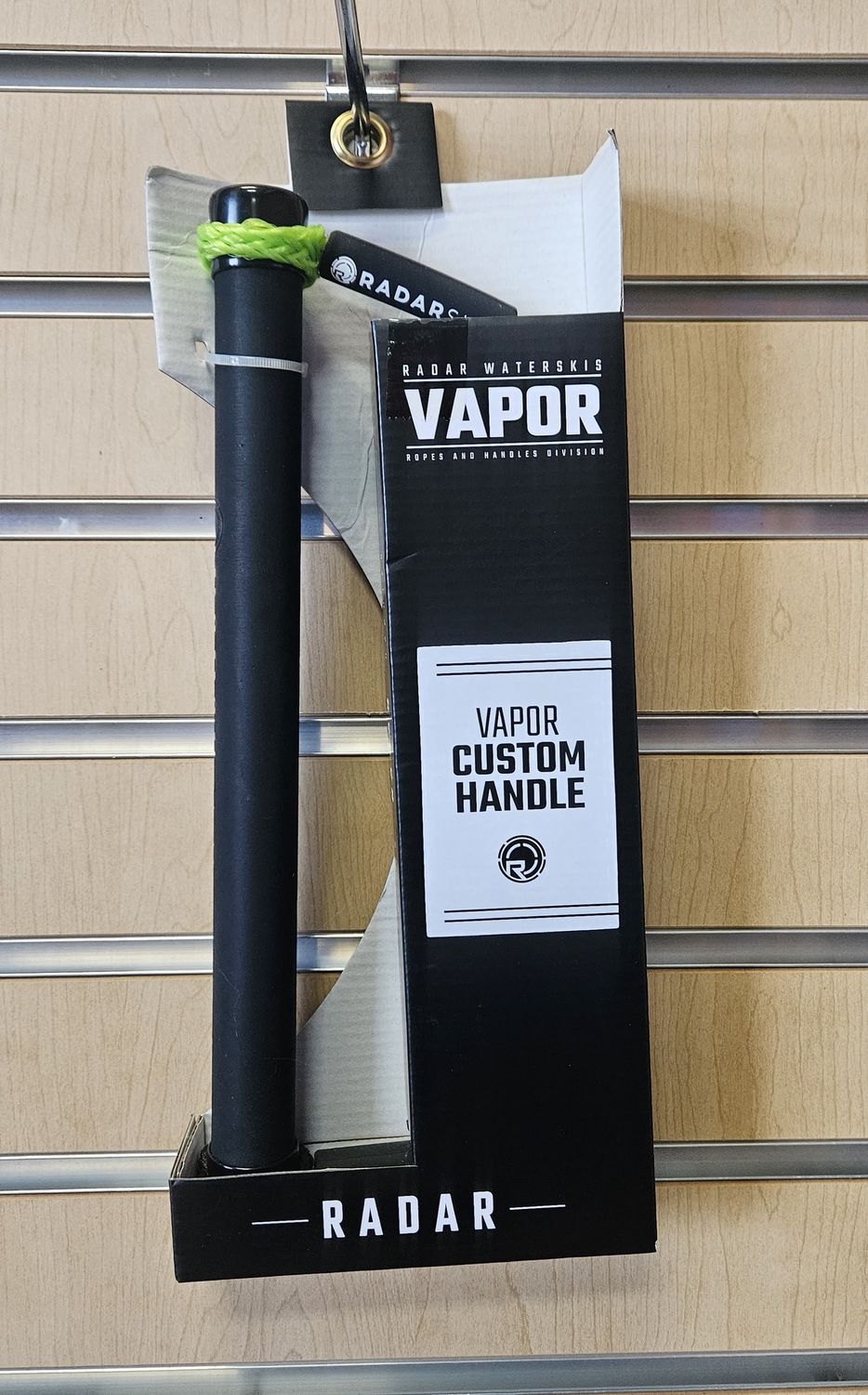 Radar Vapor Custom Handle 13" x 1.062", Color: Green