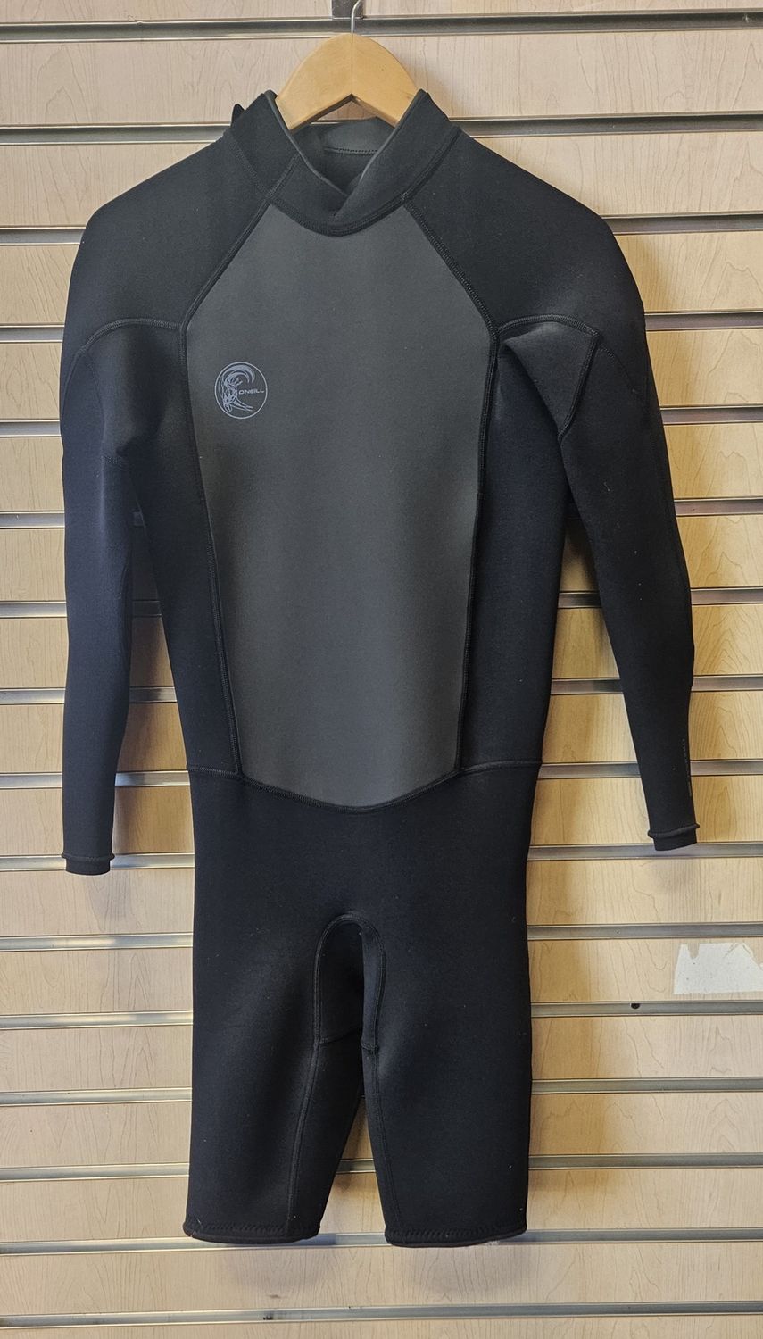O’Neill 2mm BZ L/S Spring BLK/BLK, Size: Small