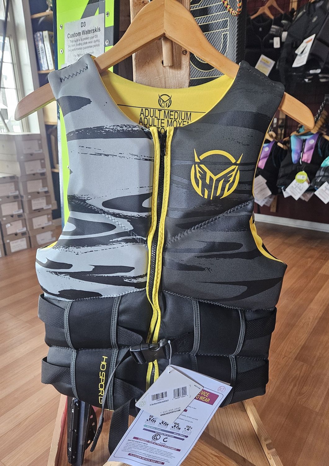 HO Men's Mission HRM Neo Vest, Size: Small