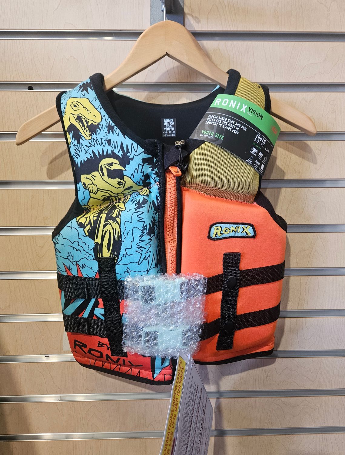 Ronix Vision Boys CGA Life Vest (50lbs-90lbs)