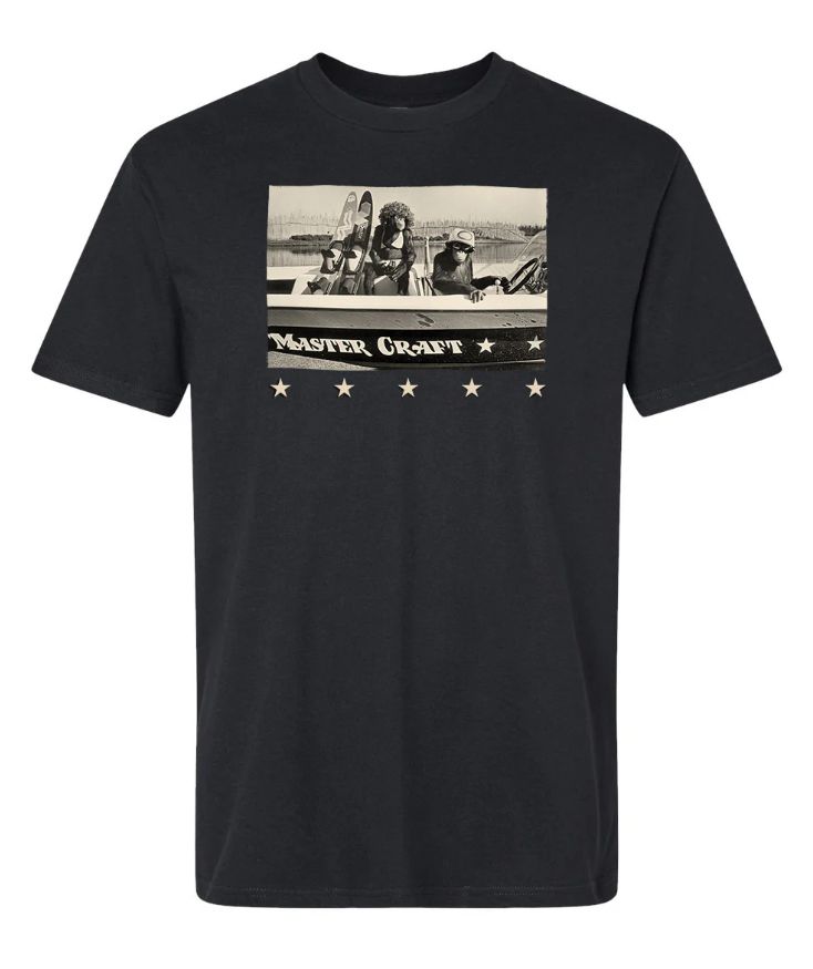 MasterCraft Chimps In A Boat Men's T-Shirt, Size: Medium