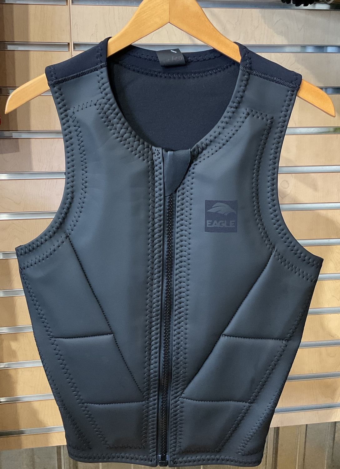 Men’s Eagle Platinum Vest- Black, Size: M