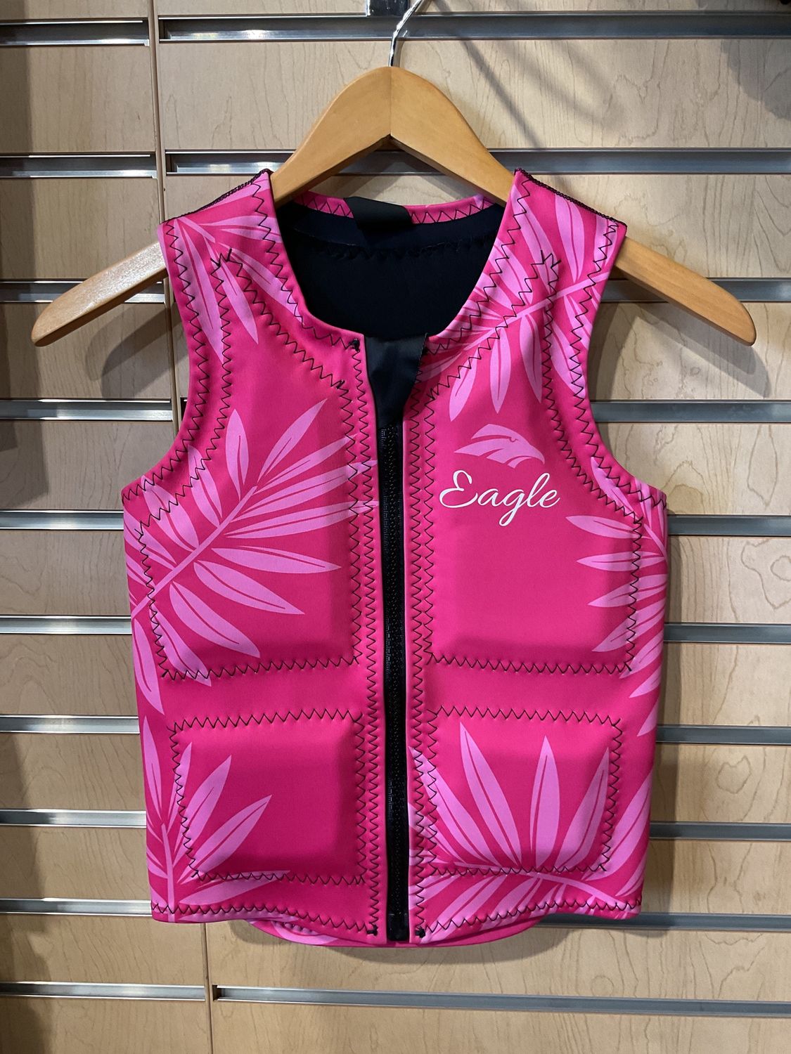 Jr Eagle Eden Vest- Pink, Size: Kids L