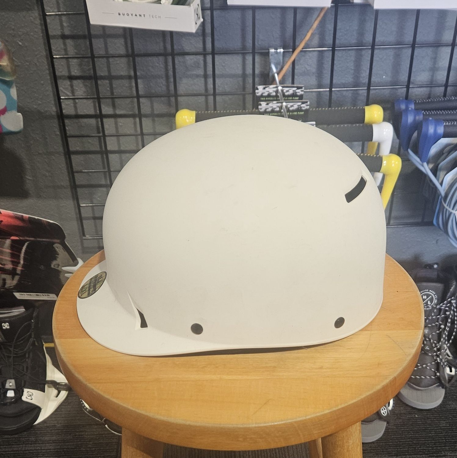 Sandbox Ballcap Helmet L/XL Matt White