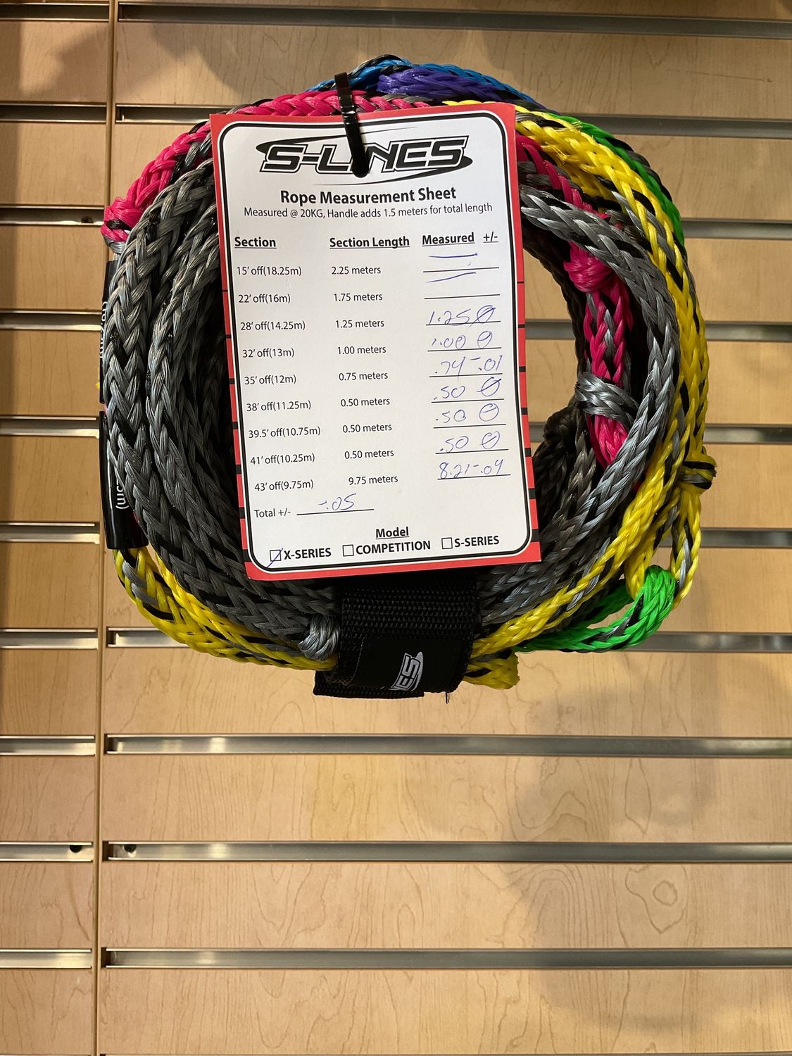 S-Lines  X Series Slalom Line 28’ Off