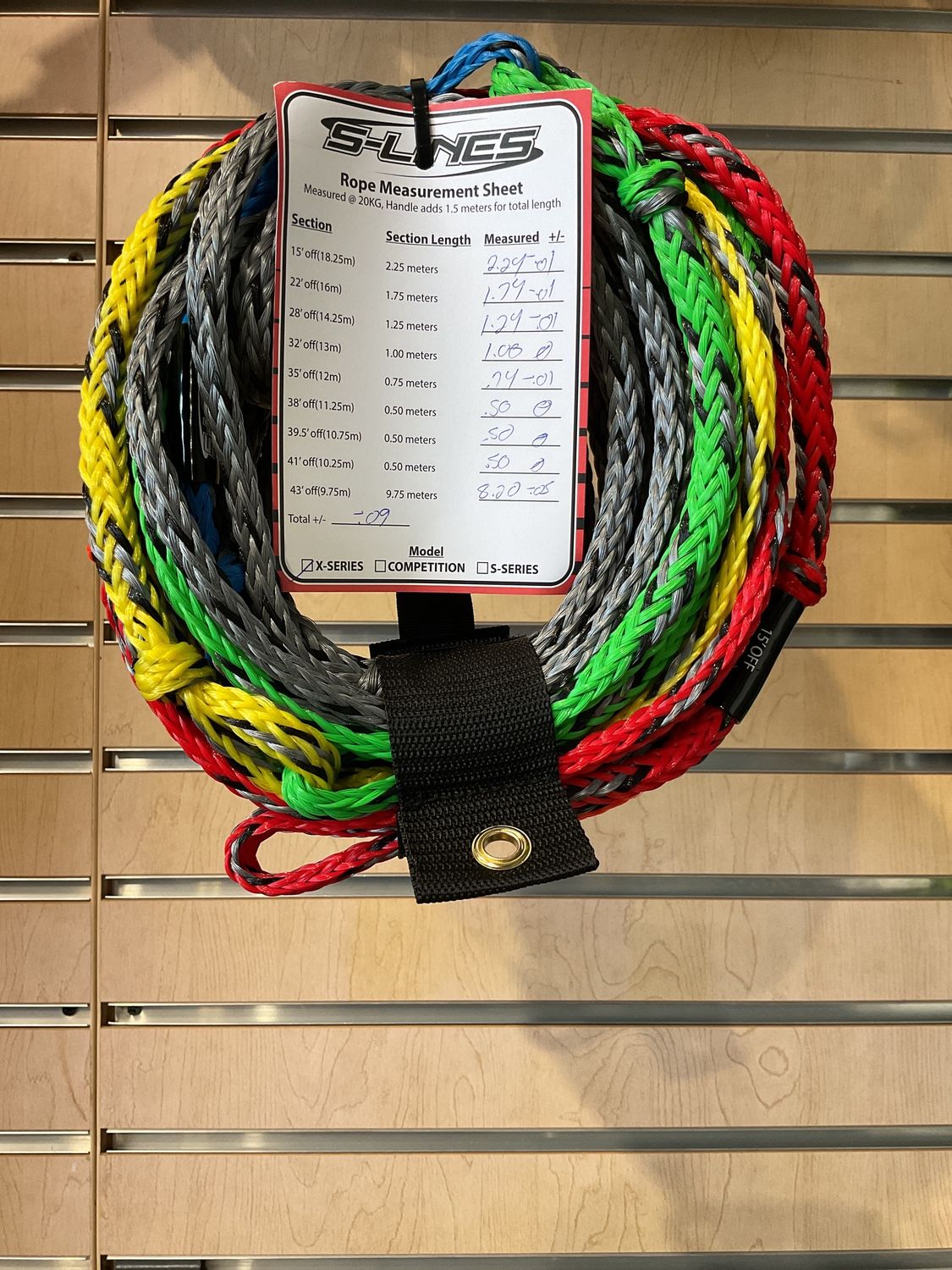 S-Lines X Series Slalom Line 15’ Off