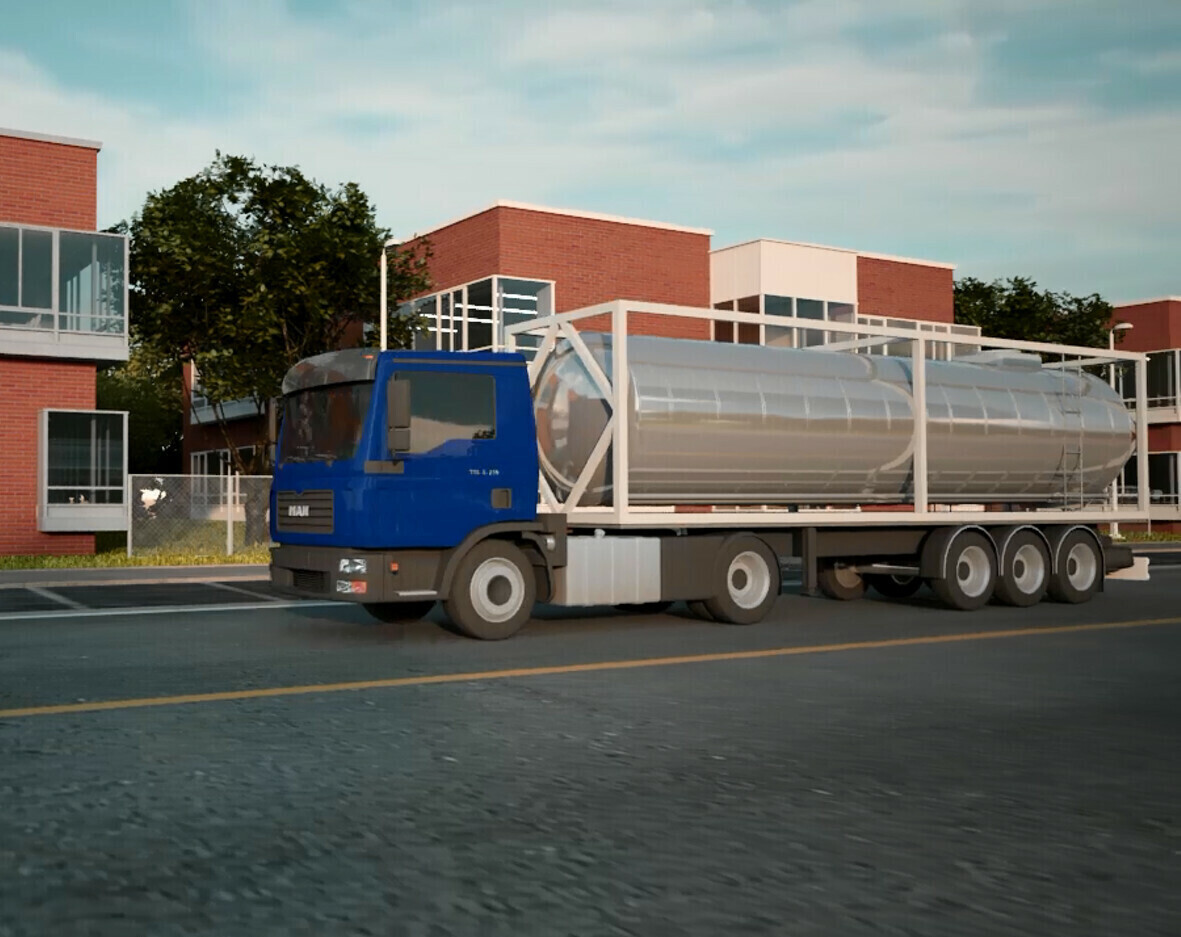 Virtual LNG Pipeline ISO Tank