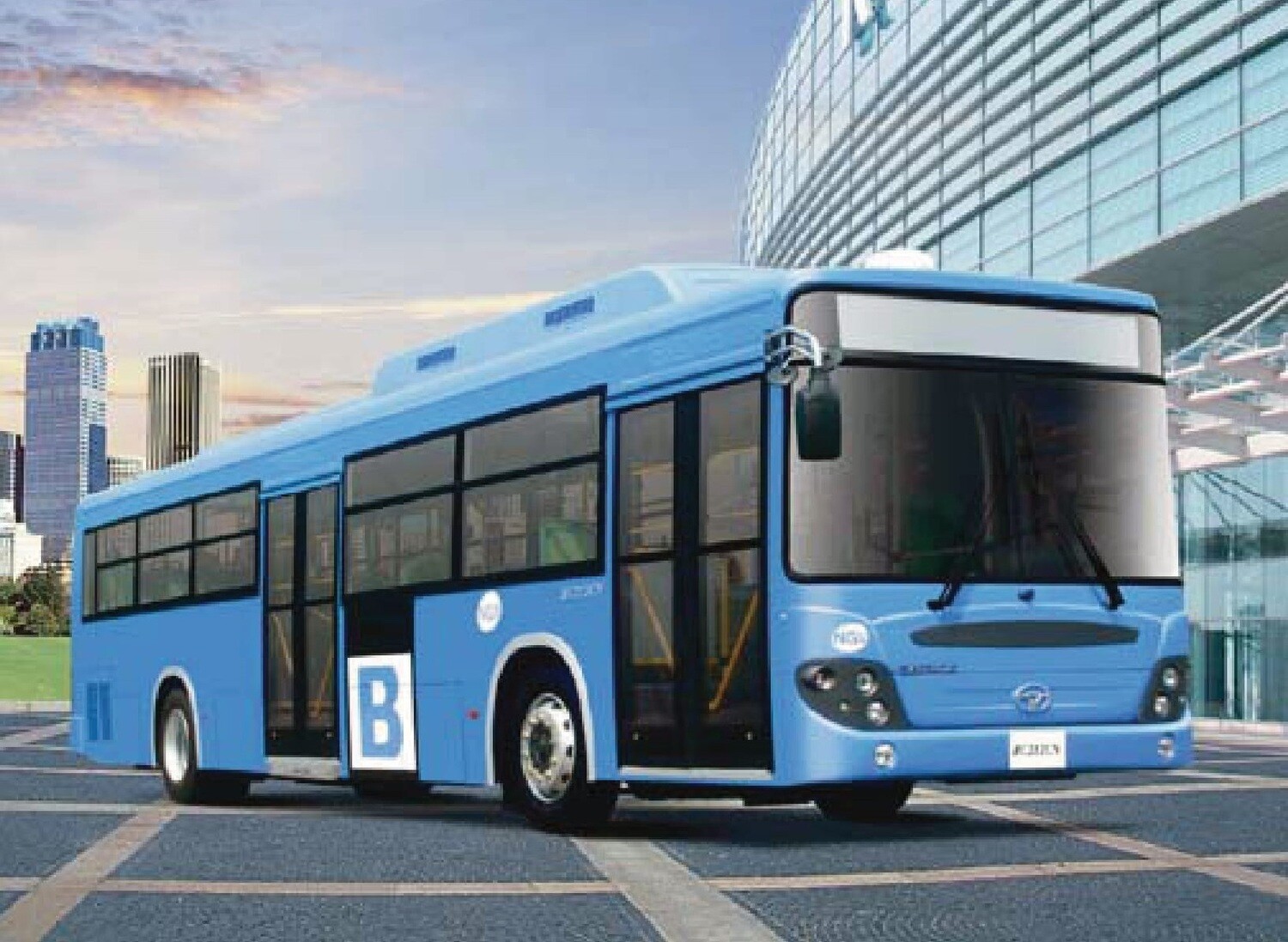 Daewoo CNG BS120CN Low Floor Bus