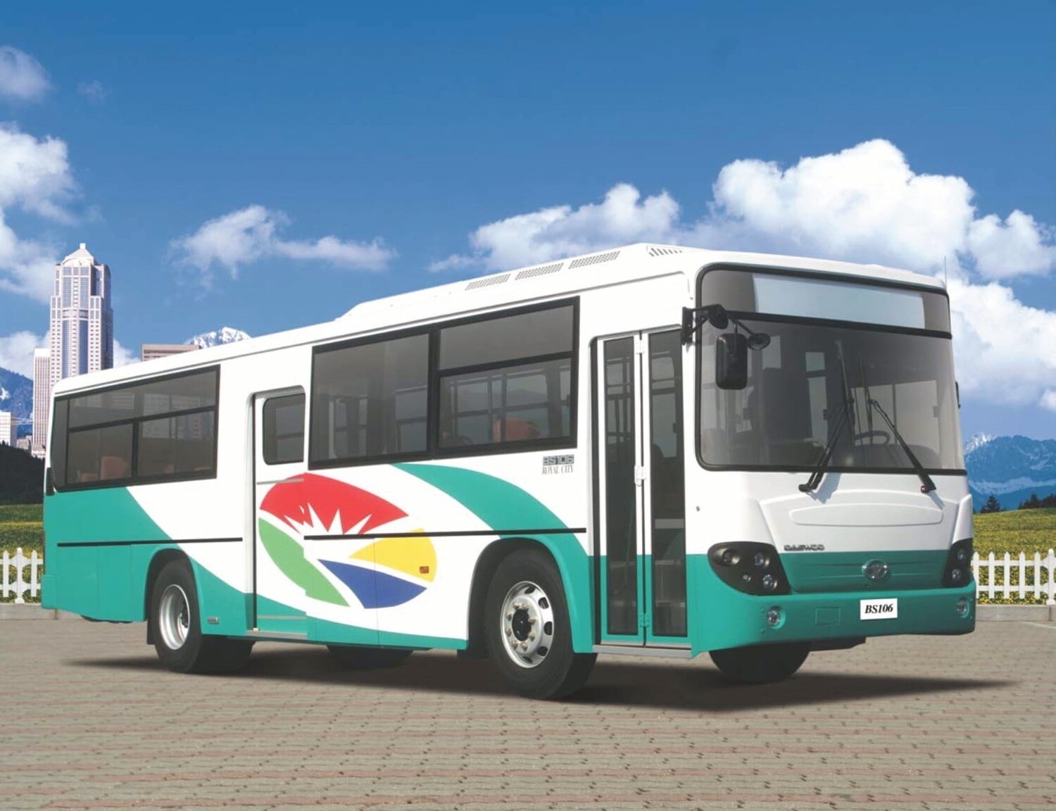 Daewoo CNG BS106 Royal Star Bus