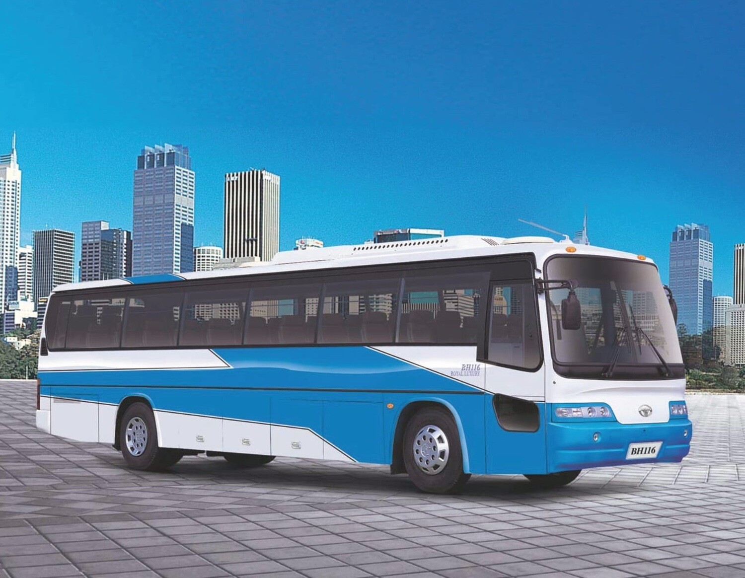 Daewoo CNG BH116 Royal Luxury II Bus