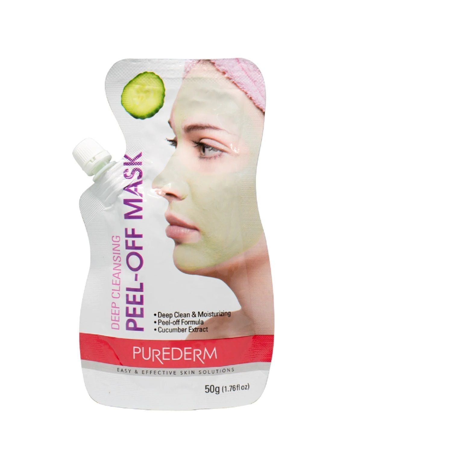 Purederm Deep Cleansing peel- off Mask - Cucumber