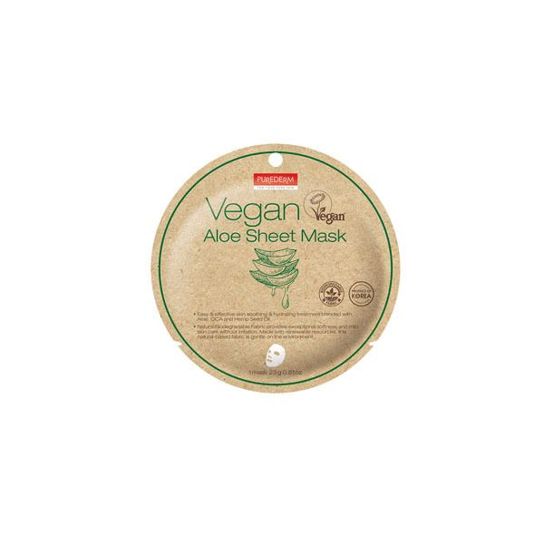 Purederm Vegan Aloe Sheet Mask