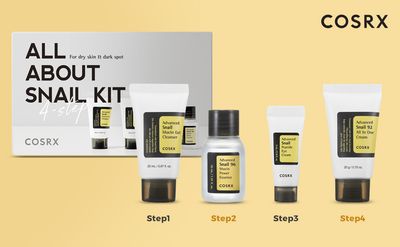 COSRX ALL ABOUT SNAIL KIT 4-step