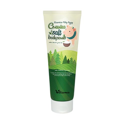 Milky Piggy Green Tea Salt Body Scrub 300g