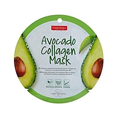 Purederm Avocado Collagen Mask 1Sheet