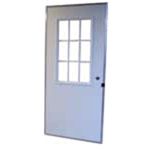 White Outswing Doors