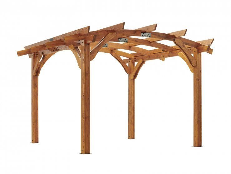 Redwood Sonoma Wood Pergola Kit
