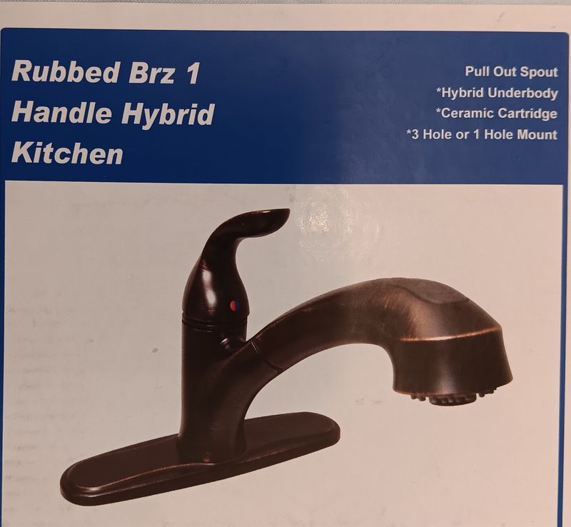 Pullout Kitchen Faucet Oil Rubbed Bronze