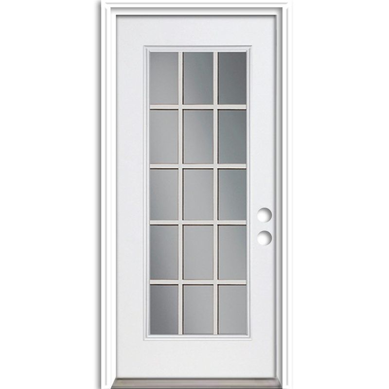 Steel outswing 15 Lite Door